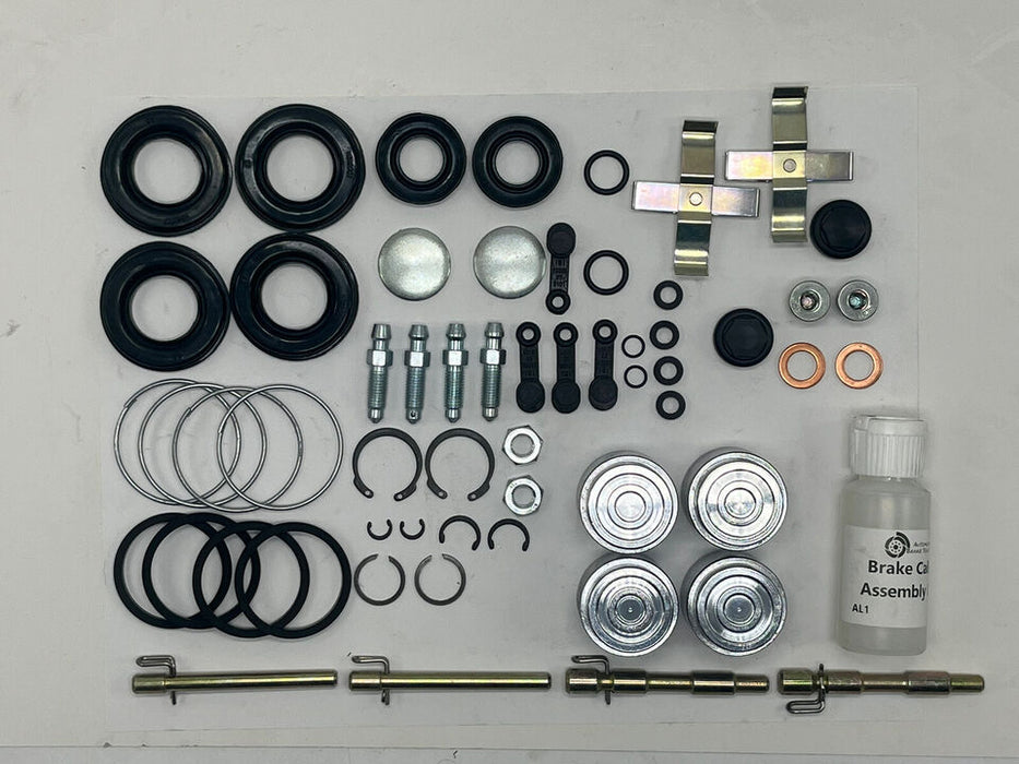 KIT37525LP-2 Porsche 914 Rear caliper Master rebuild kit w/ pistons (Late, dual bleeder)