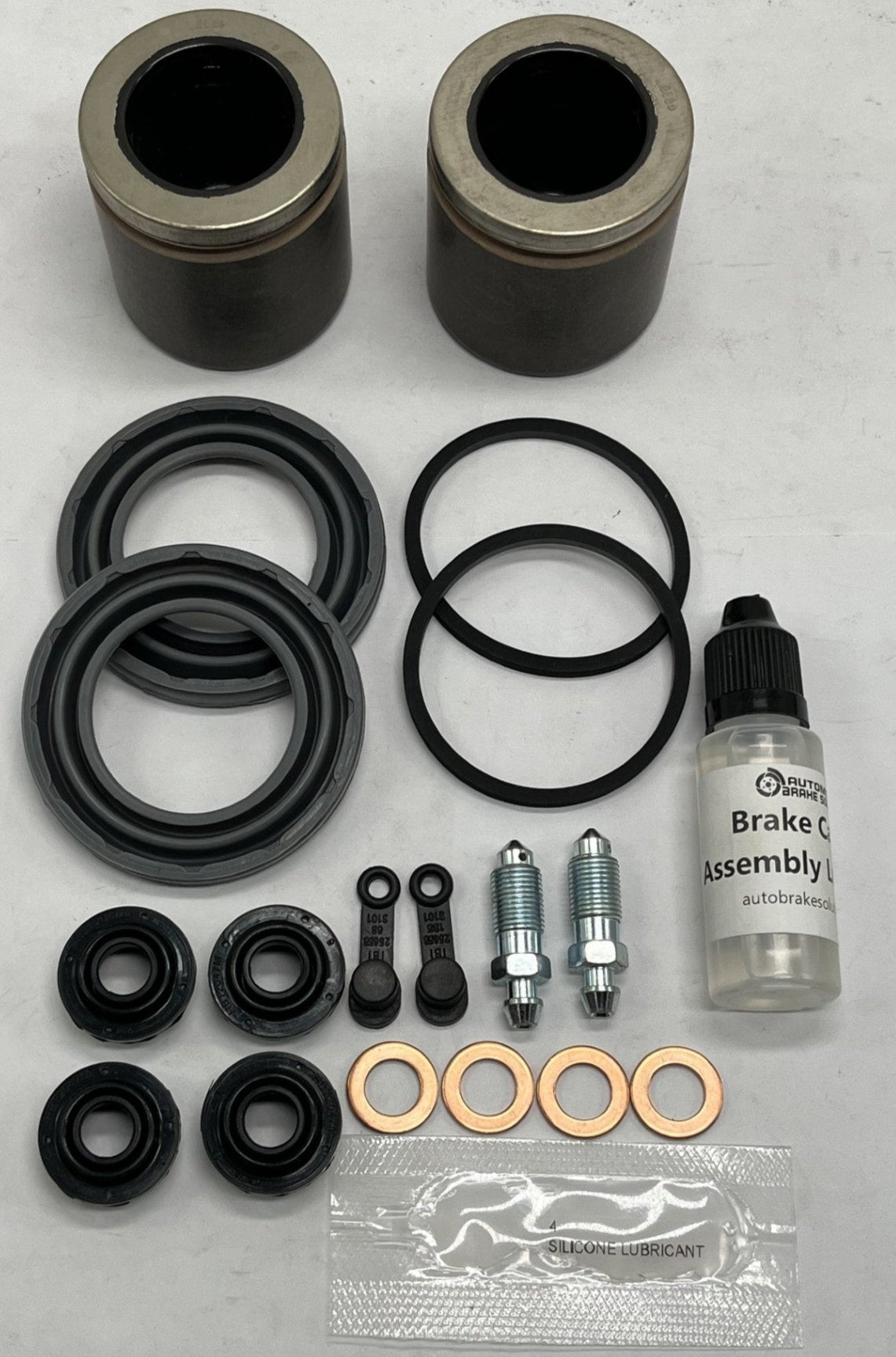 Callipa Kit KIT66529AP-2 GM Rear Caliper rebuild kit w/o slide pins — Automotive ...