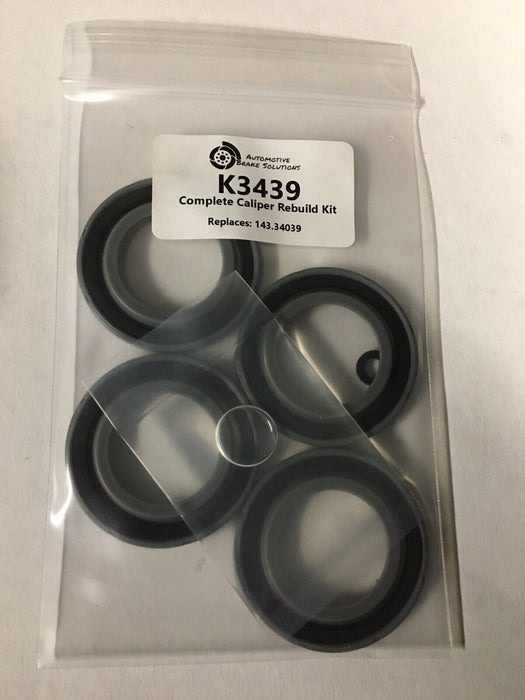 K3439  -  Rebuild kit for 4 piston brembo 40mm caliper