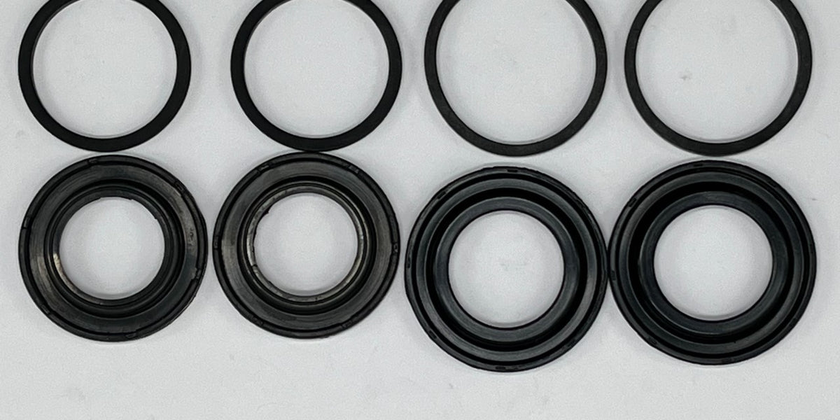Bigg Red Front Brake Caliper Seal Rebuild Kit – For Porsche Cayenne 350mm Disc